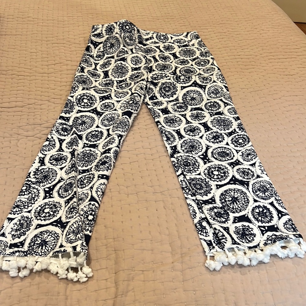 COPY - Trina Turk navy & white pants- new with tags